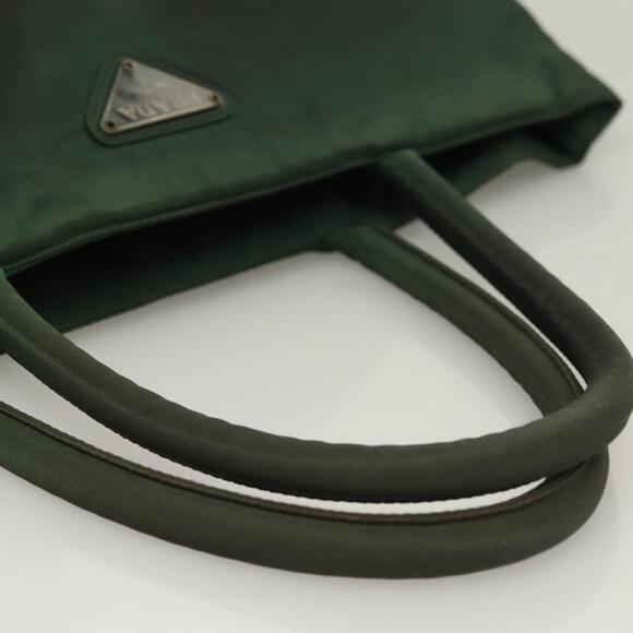 PRADA Tote Bag Nylon Green - Picture 7 of 9